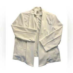 NWOT Anne Klein Open Front Blazer in Lily White